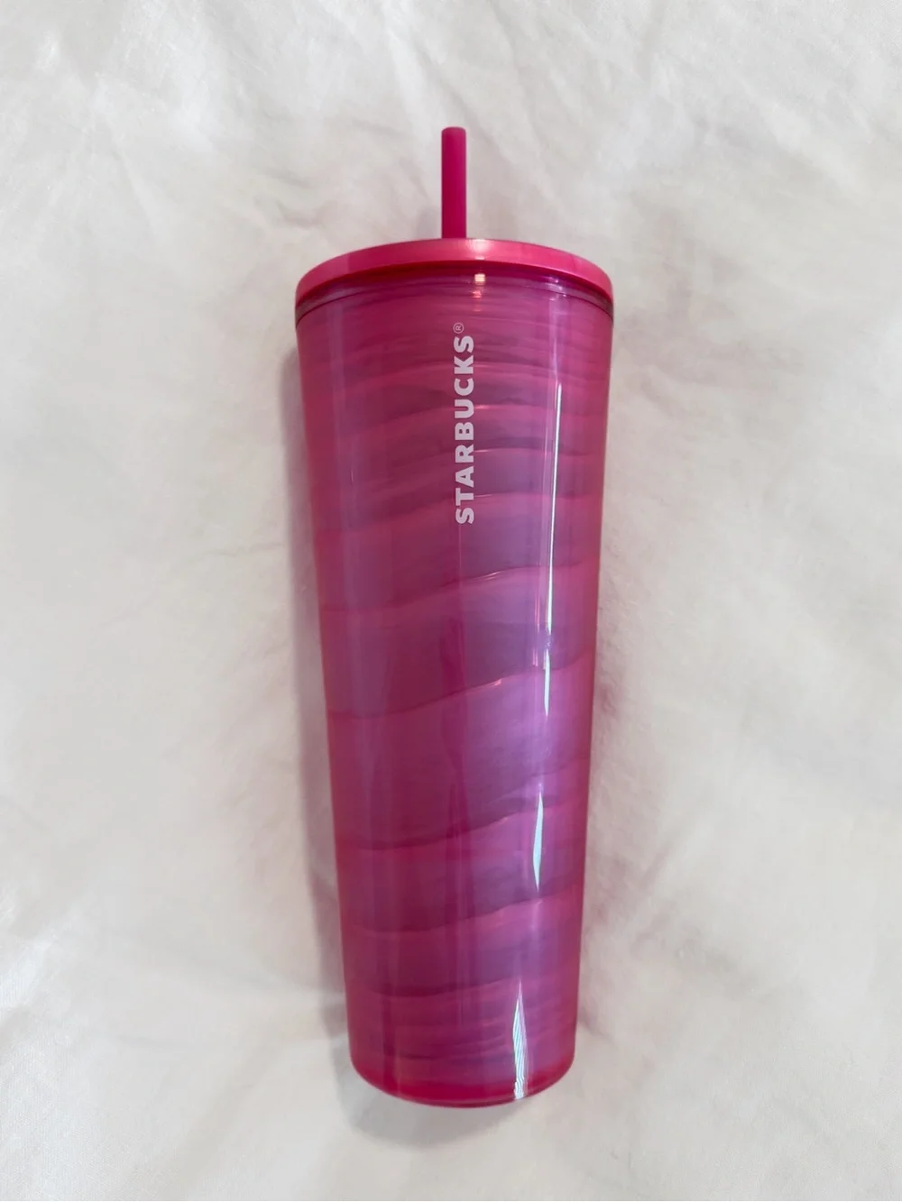 NWT • Starbucks Bubblegum Pink Lover Era Venti Tumbler